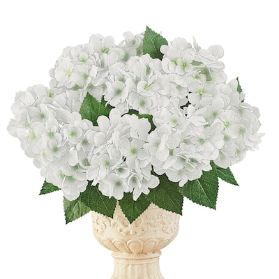 Artificial Hydrangea Bushes Picks - Set of 3