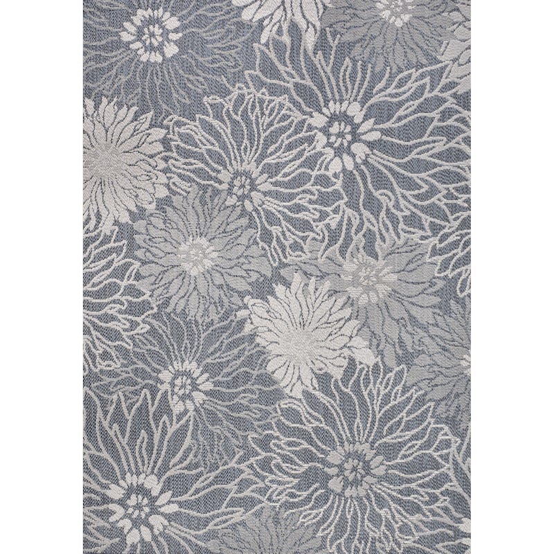 JONATHAN Y Lotus Modern All-Over Floral Indoor/Outdoor Area Rug