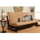 preview thumbnail 8 of 36, Somette Full-size Futon Cover (Mattress and Frame not included) - Full Suede Peat