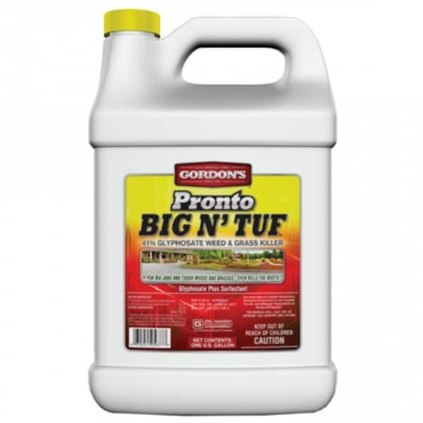 Gordon's 9561077 Pronto Big N' Tuf Weed & Grass Killer, 41% Glyphosate,  1-Gal