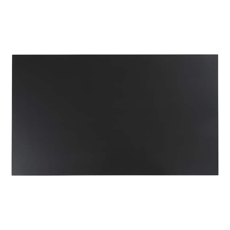 Furniture of America Olivea Mid-Century Modern 60-inch Black Wood Dining Table