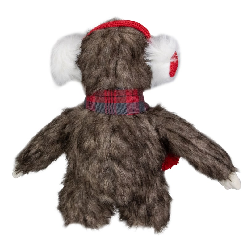 12-Inches Plush Brown Sitting Sloth Christmas Tabletop Decoration - 12"