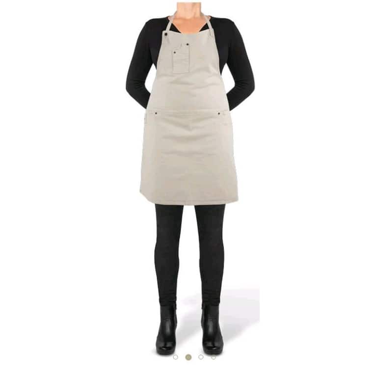 Slim Fit 5 Pocket Apron Sand
