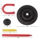 preview thumbnail 6 of 7, GSE™ Rubber Horseshoe Game Set for Kids & Adults. Horseshoe Throwing Game for Indoor and Outdoor Playing - Rubber Horseshoe Set