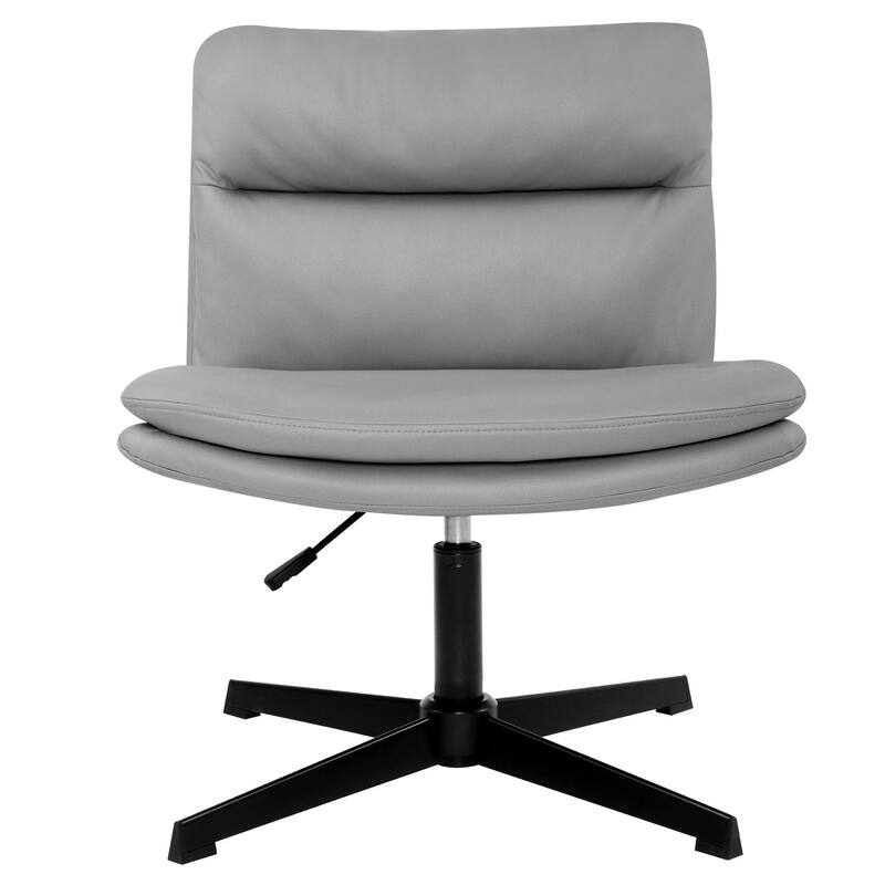 Leather Home Office Chair Adjustable Computer Desk Chair Bedroom Chair