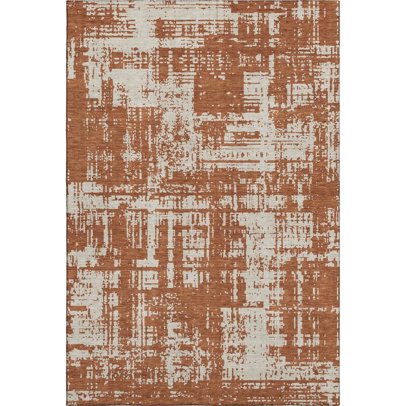 Premium Washable Super Soft Abstract Pixel Mayfield Rug