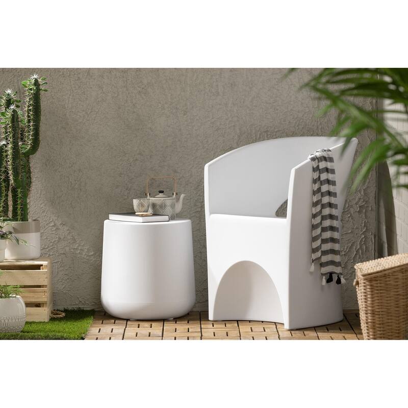 South Shore Dalya Round Outdoor Side Table