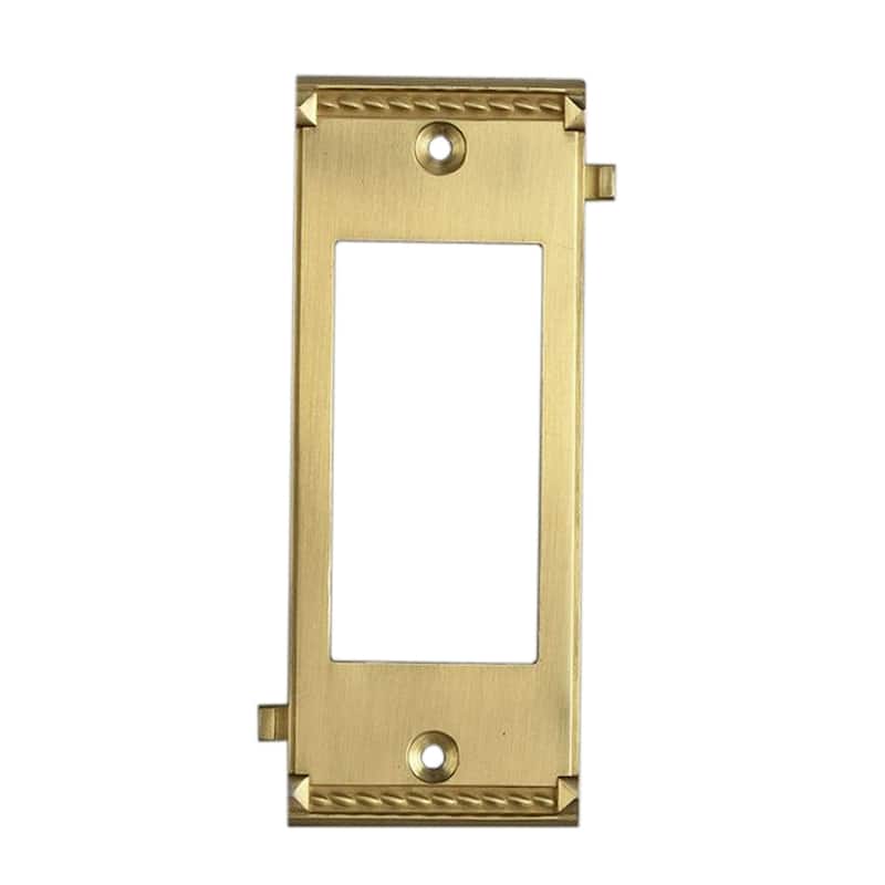 Elk Home Clickplates Brass Metal 1 Inch Wide Clickplate