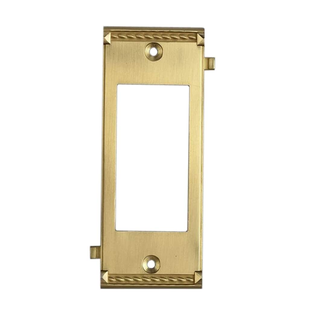 Elk Home Clickplates Brass Metal 1 Inch Wide Clickplate
