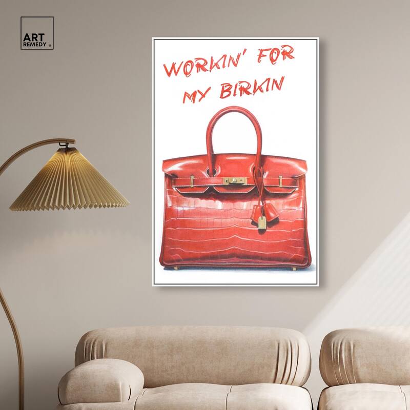 Doll Memories - Red Dream Canvas by Art Remedy