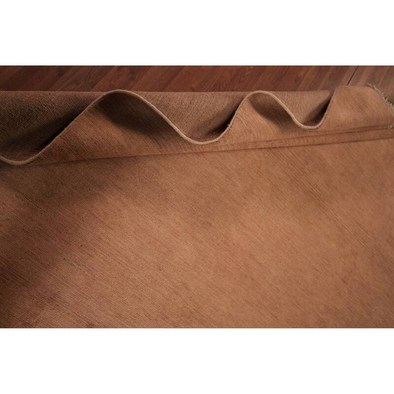 Modern Gabbeh Oriental Area Rug Hand-Knotted Living Room Wool Carpet - 6'9" x 9'9"