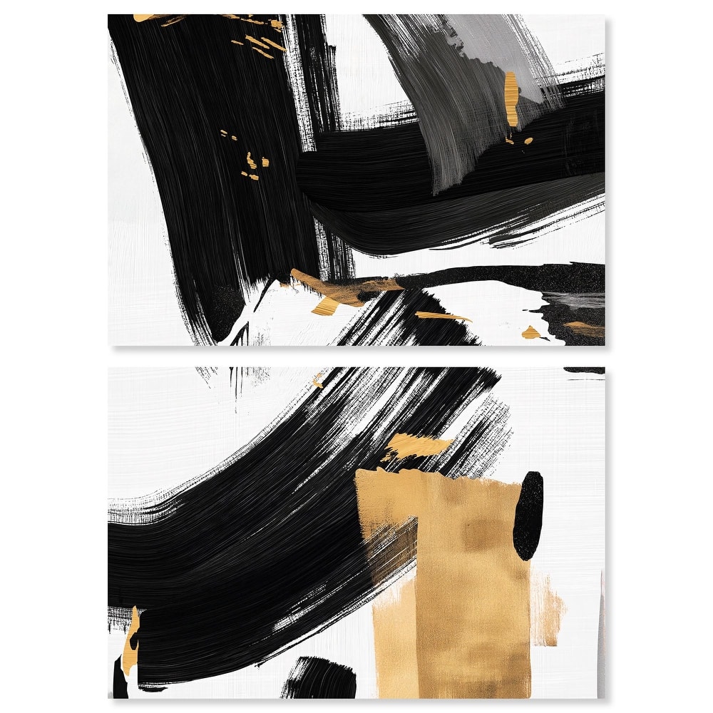 Refined Simplicity Canvas Set of 2 by Art Remedy, Gallery Wrapped