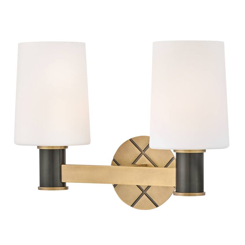 Hinkley Lighting 51372-BX Declan 2 Light 15" Wide Vanity Light with