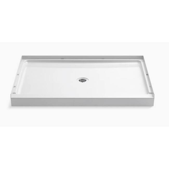 Sterling 48" x 34" Shower Base with Single Threshold and Center Drain