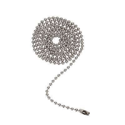 Aspen Creative 3 Feet Beaded Pull Chain with Connector in Brushed Pewter - BRUSHED PEWTER