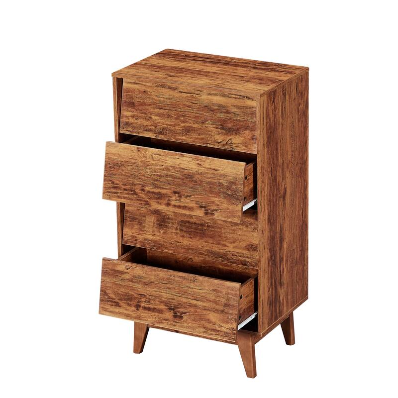 Double Dresser Features Vintage-style and Bevel Design