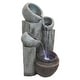 preview thumbnail 2 of 6, Design Toscano Hadrian's Villa Four Urn Garden Fountain