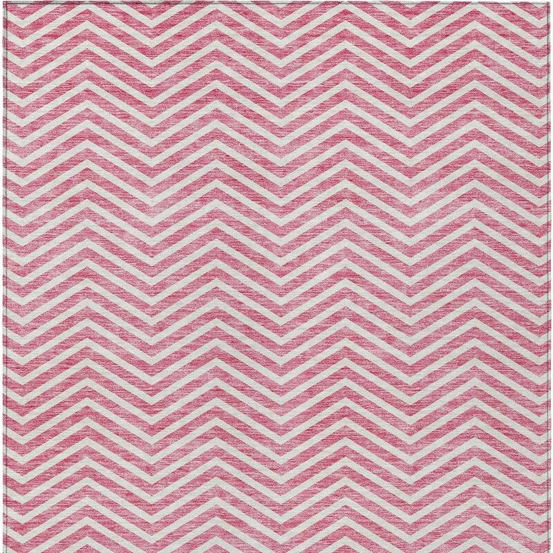 HomeRoots Chevron Transitional Rectangle Outdoor Rug