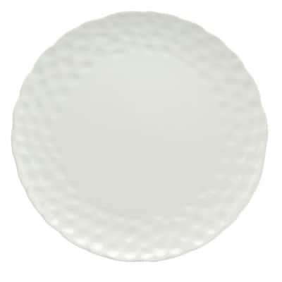 Red Vanilla Marble Salad Plate 8.25" (Set of 6)