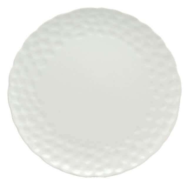 Red Vanilla Marble Salad Plate 8.25" (Set of 6)