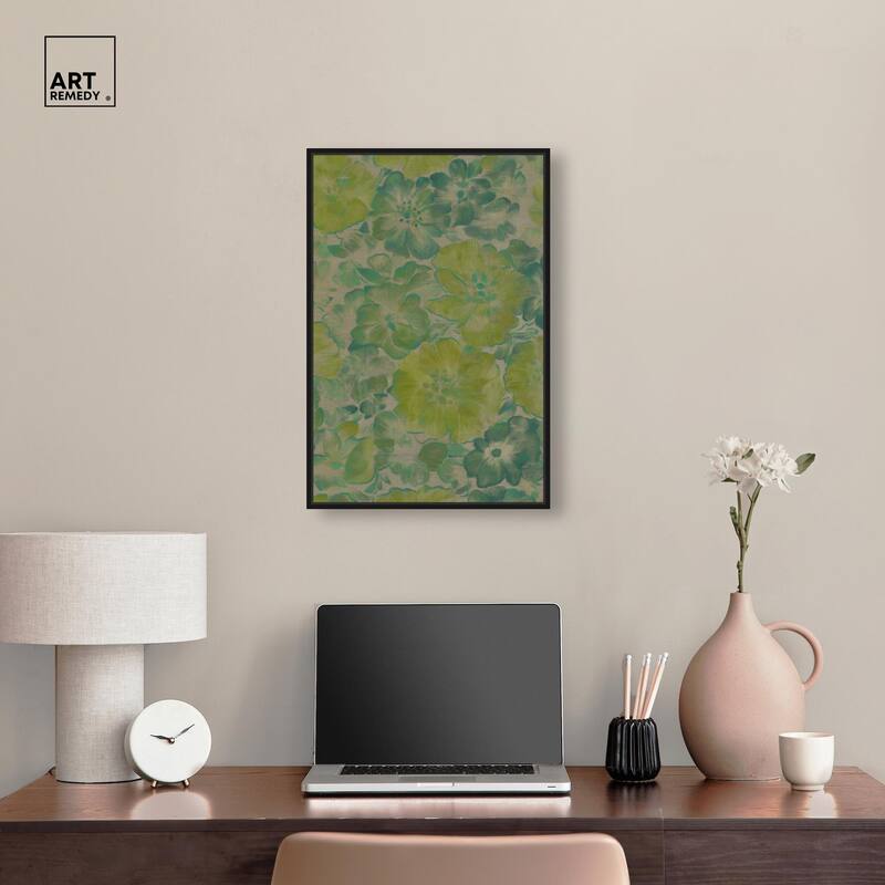 Verdigris Vista Canvas by Art Remedy