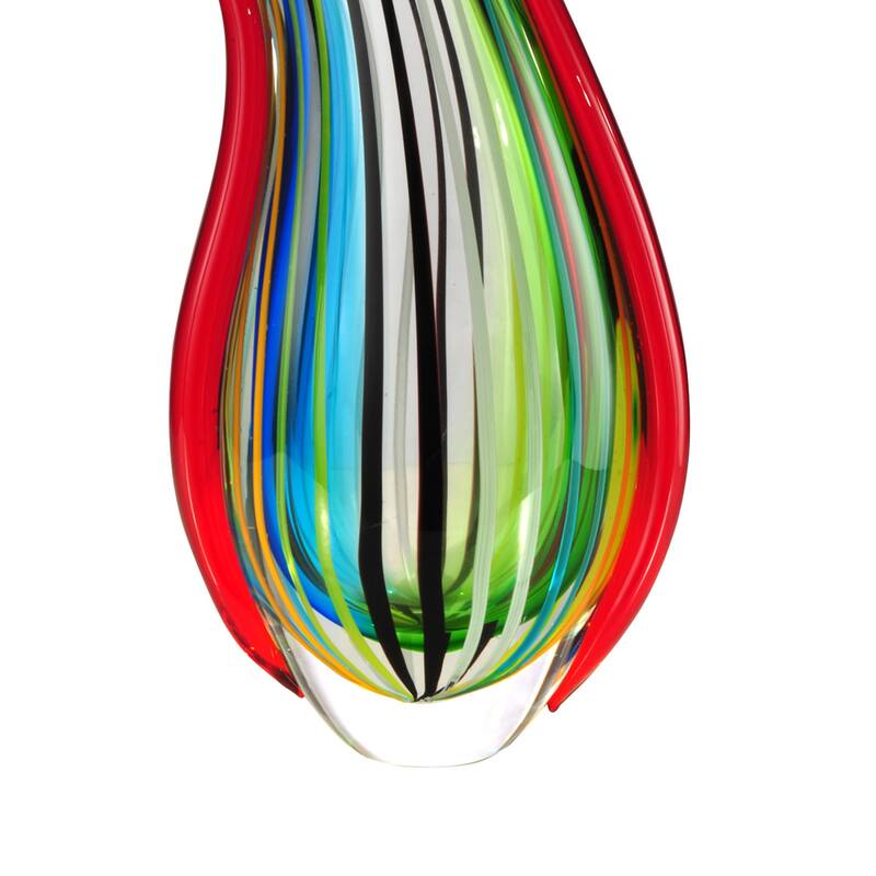 Cambay Hand Blown Art Glass Vase