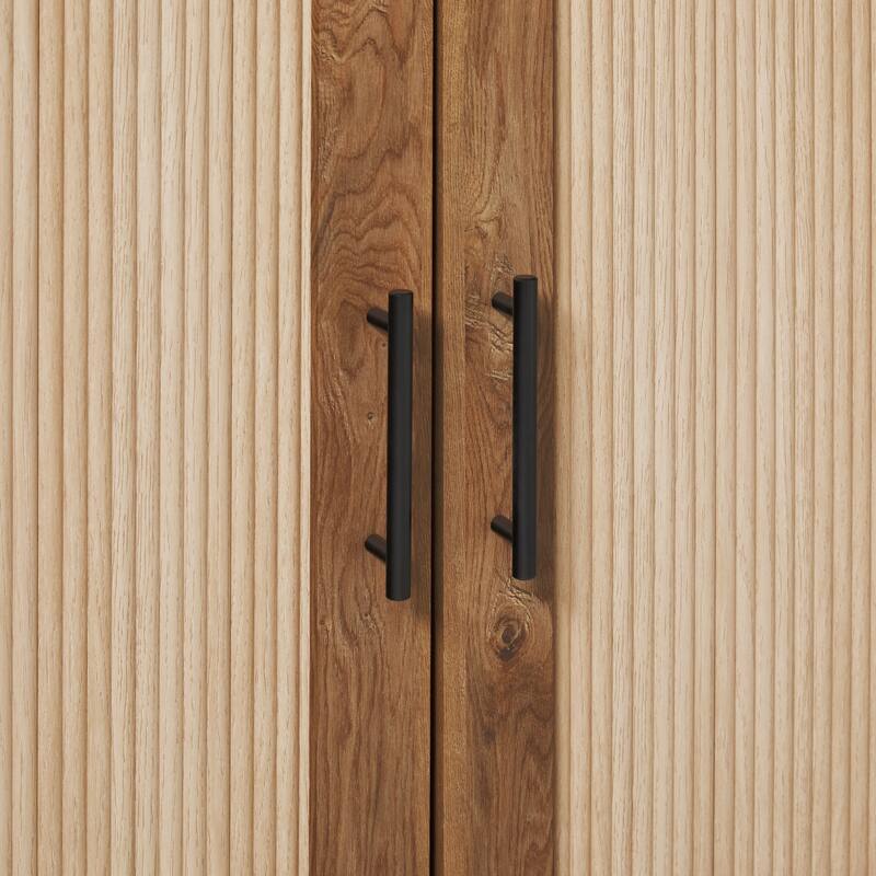 Walker Edison Modern 60-inch Reeded Sideboard with Arched Doors