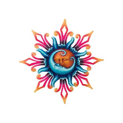 Sun/Moon Wall Decor - Med
