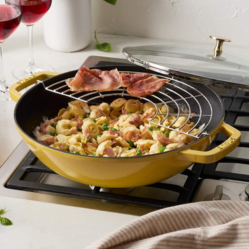 STAUB Cast Iron 4.5-qt Perfect Pan