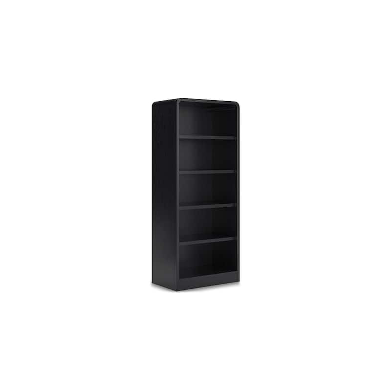 Signature Design by Ashley Rowanbeck Black 72" Bookcase - 30.25" W x 16" D x 72" H