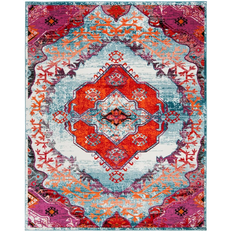 SAFAVIEH Cherokee Myrto Boho Oriental Medallion Rug