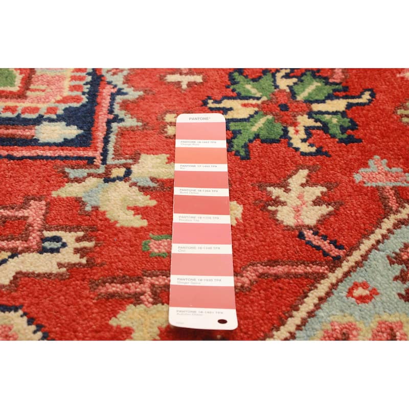 ECARPETGALLERY Hand-knotted Serapi Heritage Red Wool Rug - 5'0 x 8'0