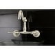 preview thumbnail 8 of 8, Vintage 6 in. Adjustable Center Wall Mount Kitchen Faucet