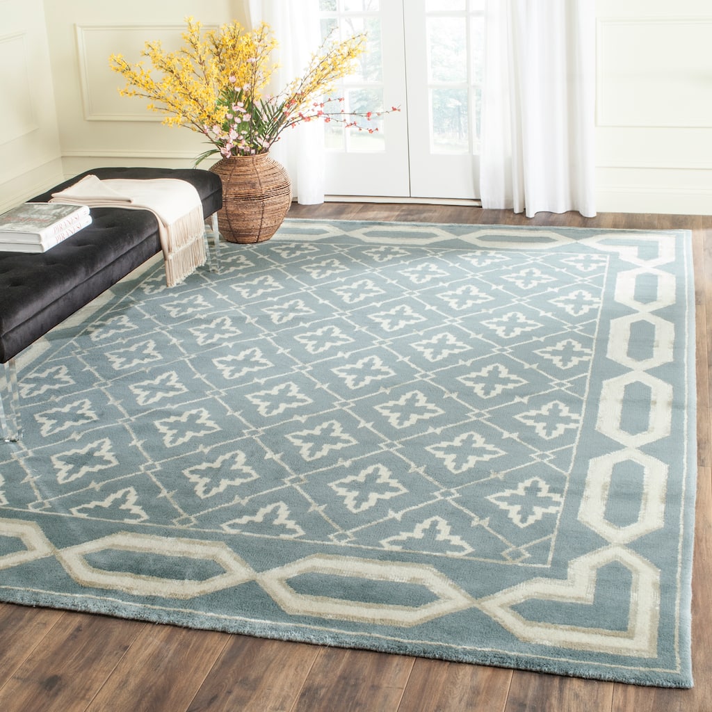 SAFAVIEH Hand-knotted Mosaic Eicke Modern Wool Rug