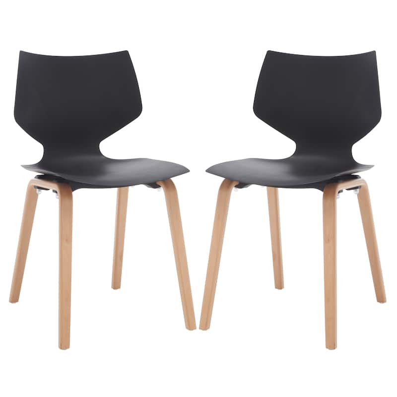 SAFAVIEH Couture Torunn Molded Plastic Dining Chair (Set of 2) - 17Wx21Dx32H