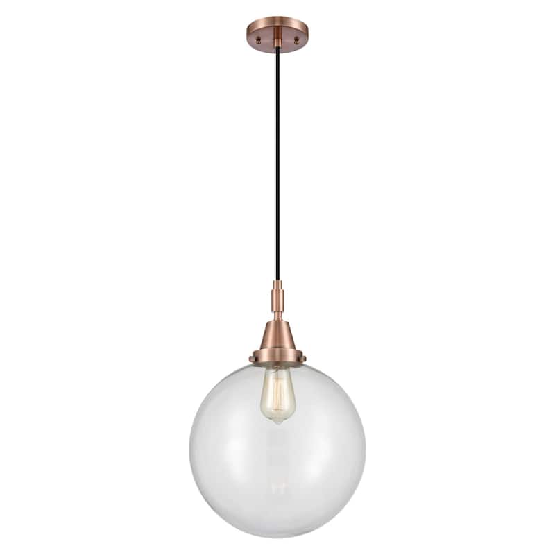 Innovations Lighting 447-1P-G202-12 Beacon 12" Wide Pendant with Clear