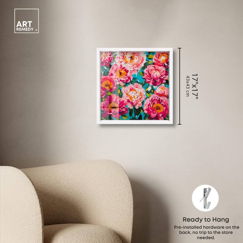 Maximalist Bloom Shadowbox by Art Remedy