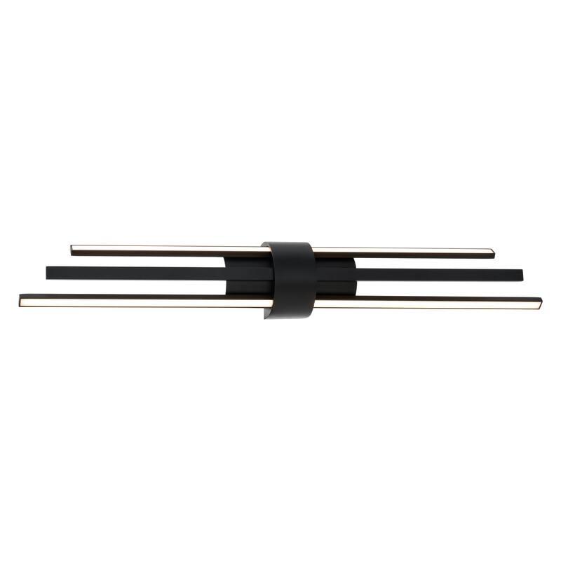 Melody 22in LED Bath Vanity & Wall Light 3000K - 4.7 - Black