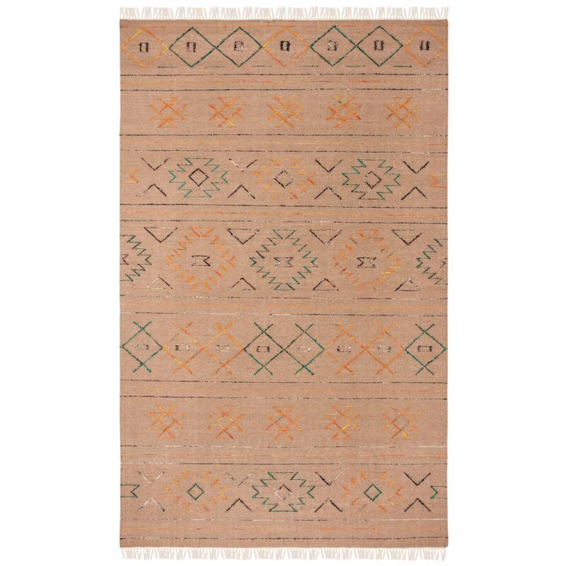 SAFAVIEH Hand-knotted Safari Fiorina Southwestern Tribal Wool Rug with