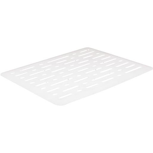 Rubbermaid Home White Large Sink Mat FG1G1606WHT Unit EACH
