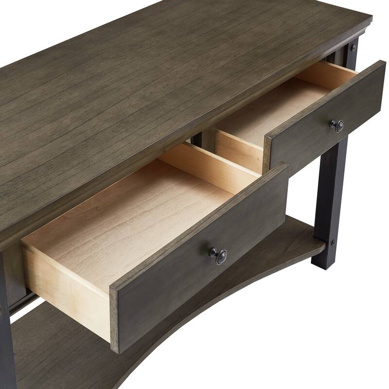 Richter Wood Finish Sofa Table by iNSPIRE Q Classic - Sofa Table