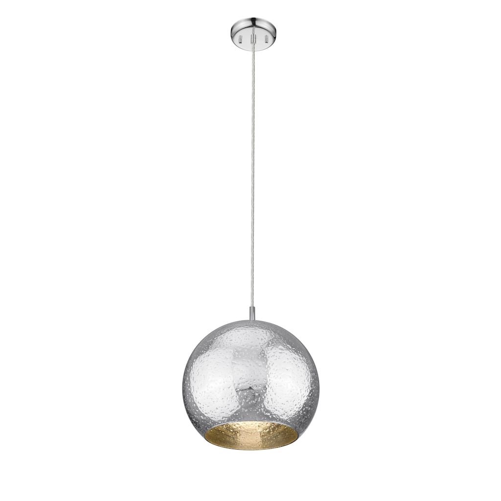 Nimbus 1 Light Pendant in Chrome. - Chrome