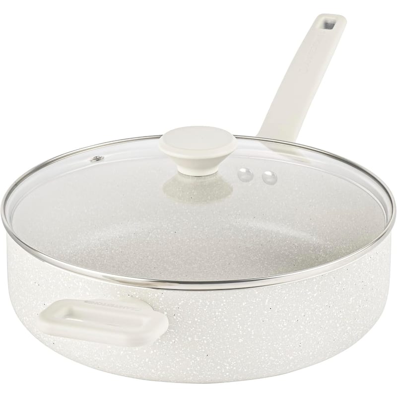 Granitestone Desert 4 Quart Nonstick Sauté Pan with Lid and Stay Cool Handles