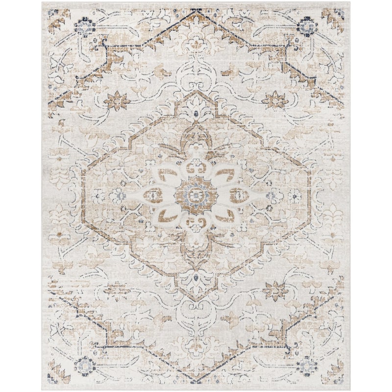 Livabliss St Tropez Updated Traditional Diamond Area Rug
