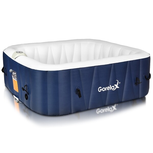 Shop 6-Person Inflatable Hot Tub Portable Outdoor Spa ...