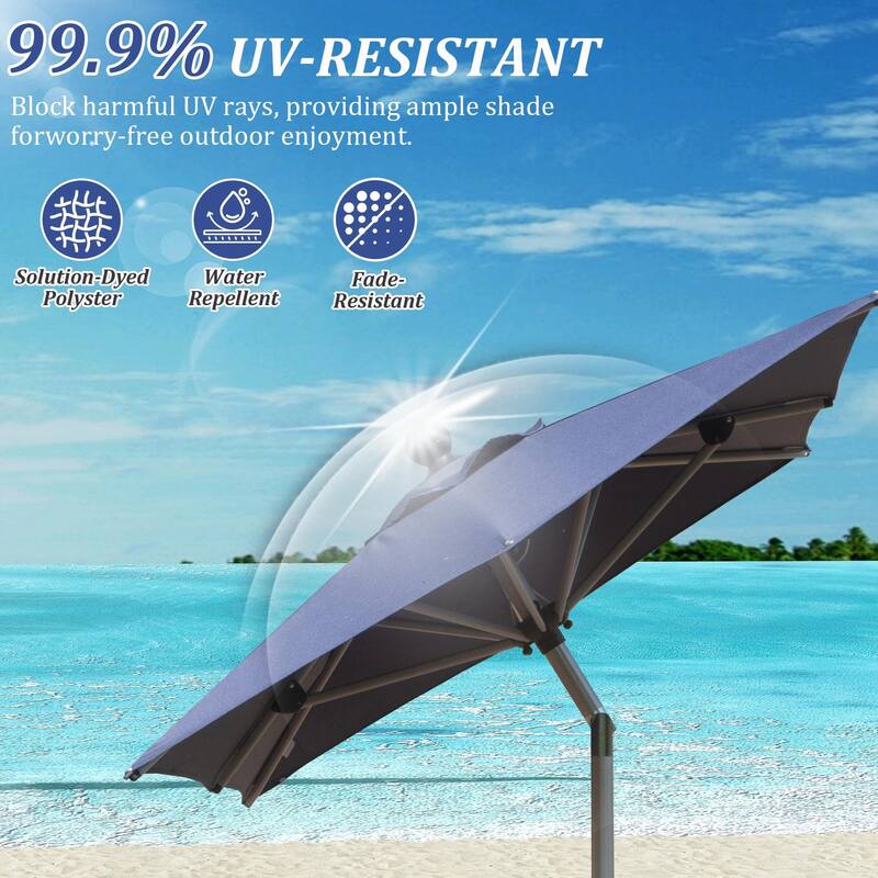 Aluminum Frame Patio Umbrella - Easy Tilt
