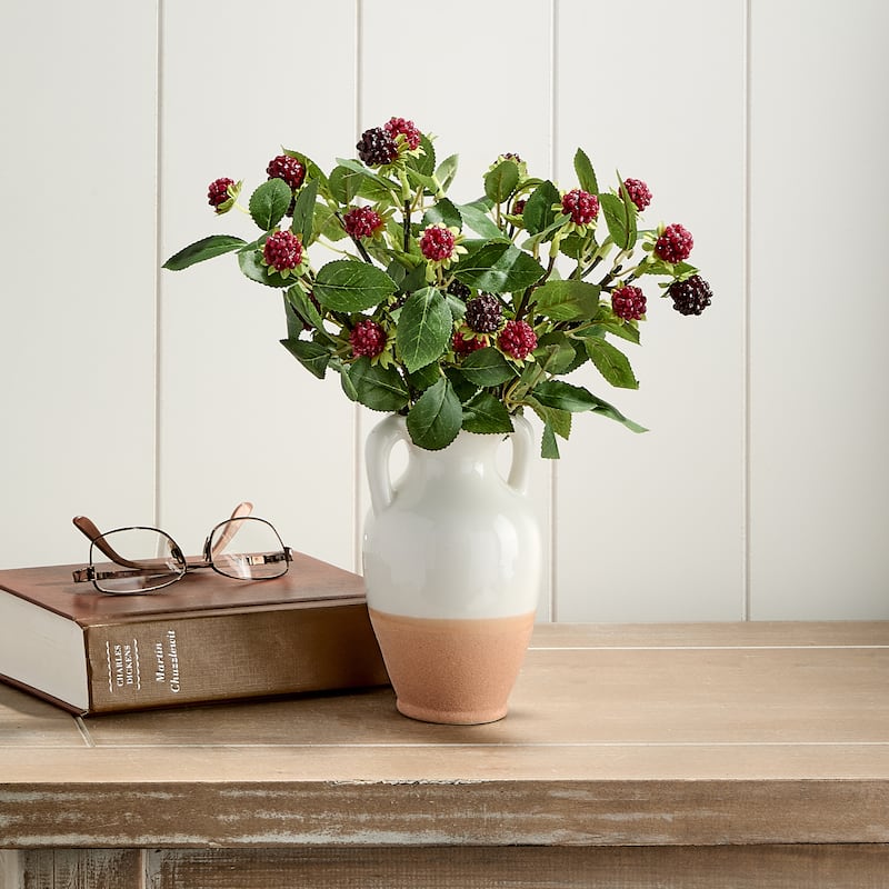 11" Wild Raspberry Bundle Set of 2