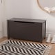 preview thumbnail 2 of 38, Kids Wooden Toy Box Storage with Safety Hinged Lid