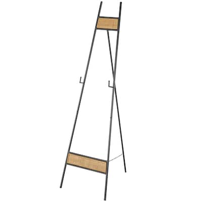 Metal Display Easel with Wood Accents - Black - Roche River Decor