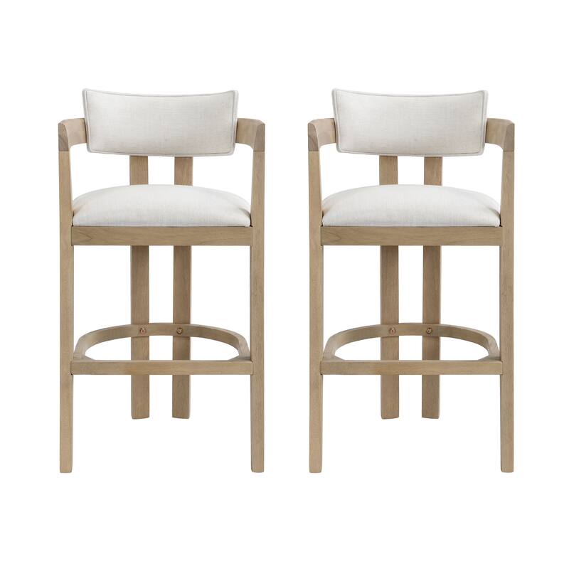 Christopher Knight Home Maribel Upholstered Counter or Bar Stools (Set of 2)